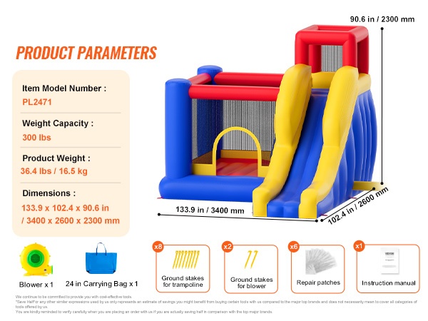 Leikkivä lapsiryhmä pomppulinnassa