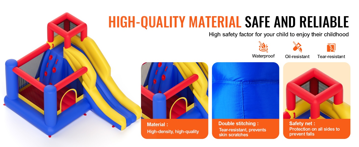 Kestävä 190T-vuori ja 840D-oksfordikangas