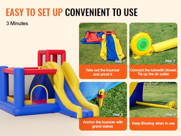 Nopea asennus ja purku