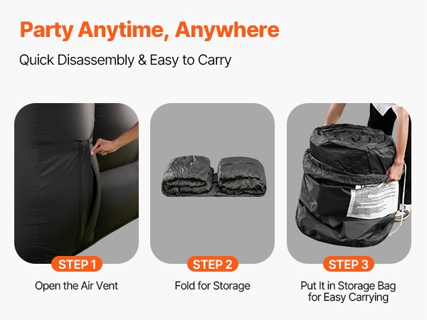 Kuljetuspussi ja helppo kuljetus