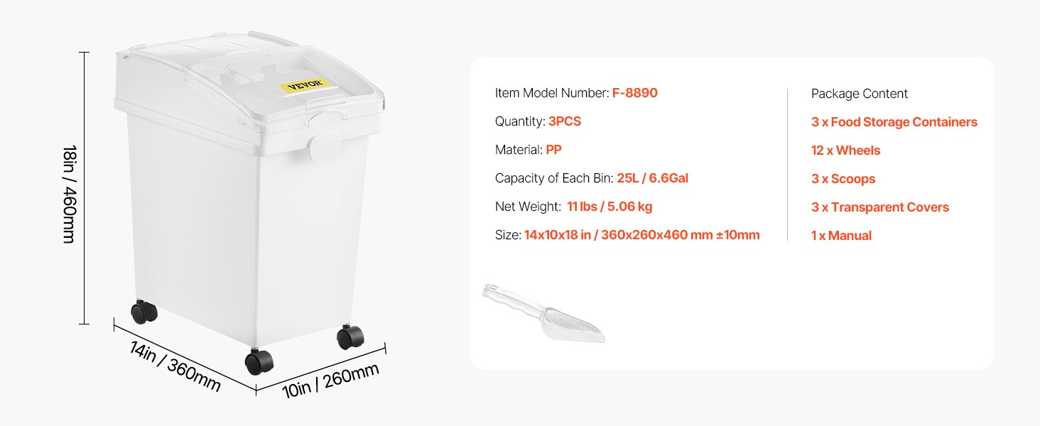 Kolmen säiliön setti käytössä