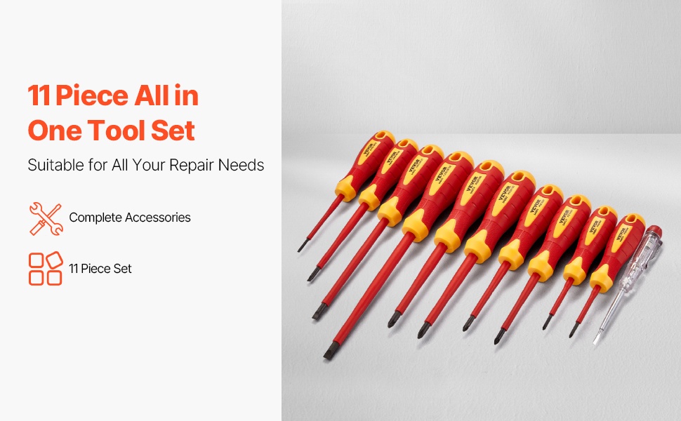 Eristetty ruuvimeisselisarja