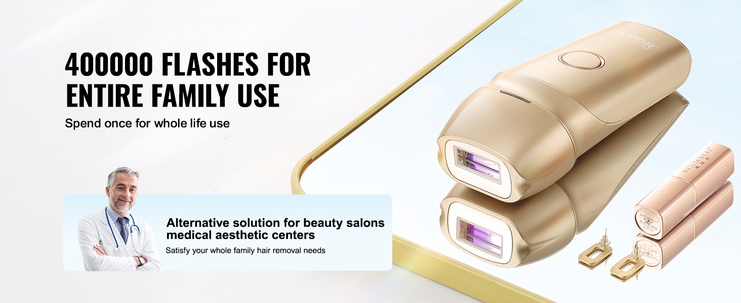 Pitkä käyttöikä 400000 välähdyksellä