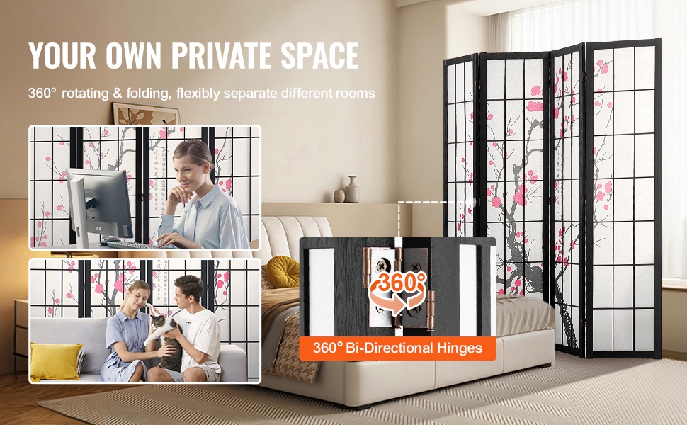 Tilanjakajan saranat ja 360 asteen kääntö