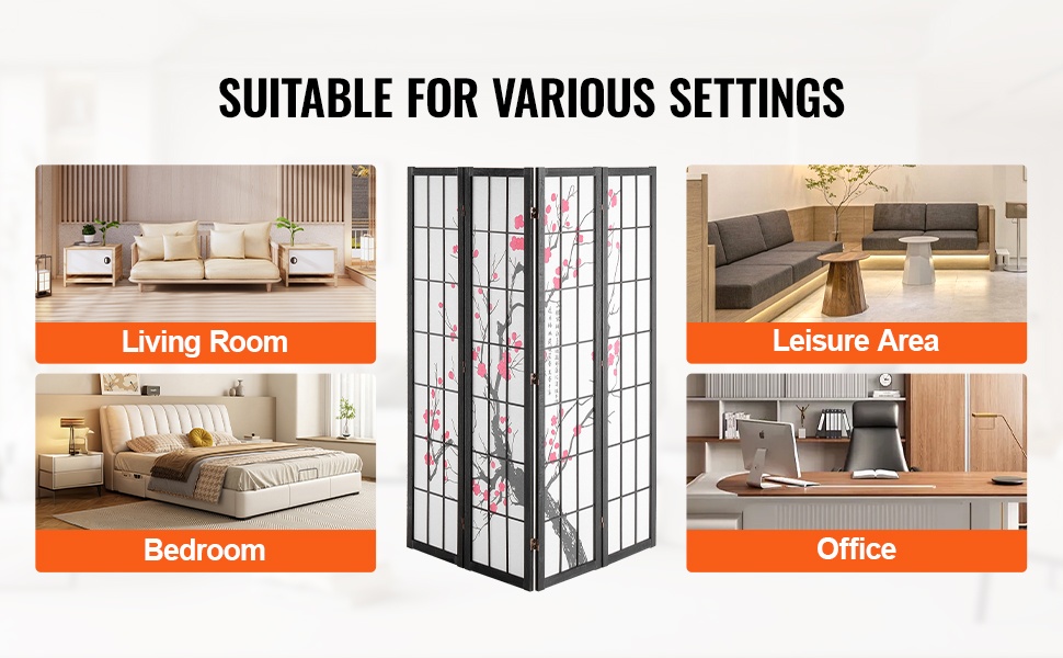 Tilanjakaja käytössä eri huoneissa