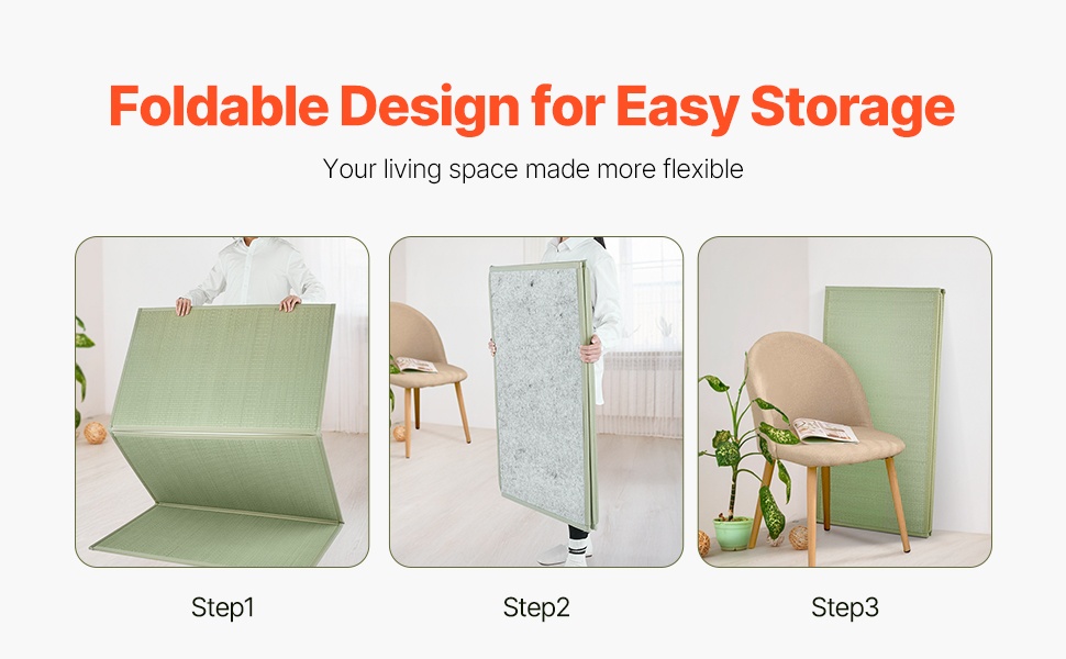 Kolminkerroin taitettava tatamimatto