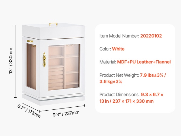 Esimerkki korujen säilytyksestä