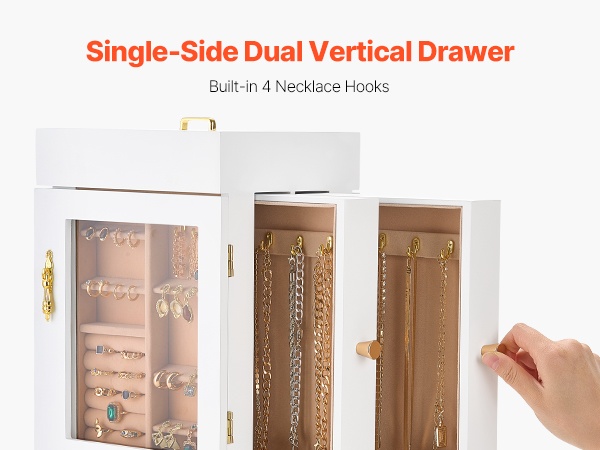 Kaulakorujen säilytys ilman takkuja