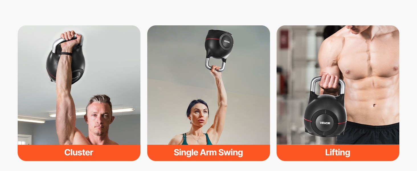 Monipuoliset harjoitusmahdollisuudet kahvakuulalla