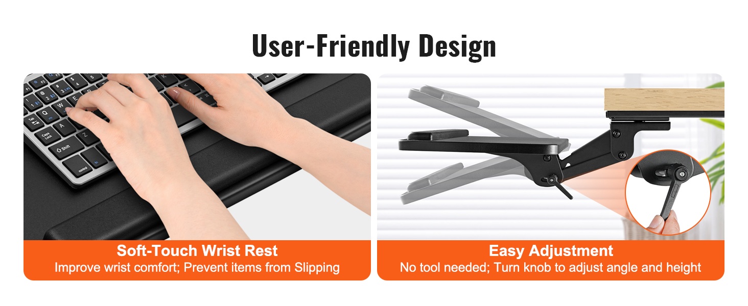 Ergonominen näppäimistötaso