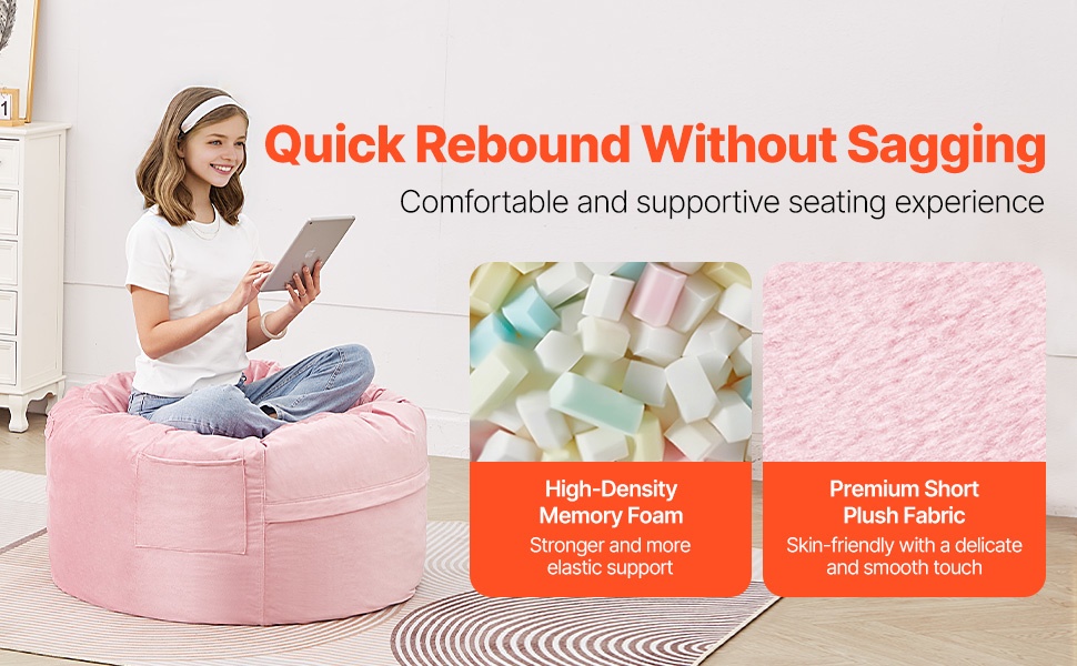 Memory foam -täyte palkkituolissa