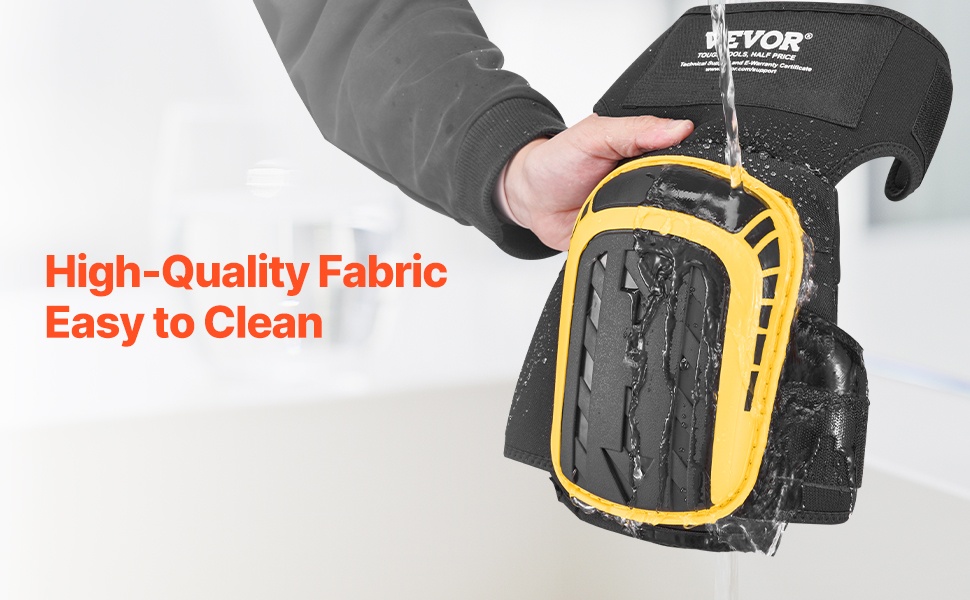 Helposti puhdistettavat polvisuojat