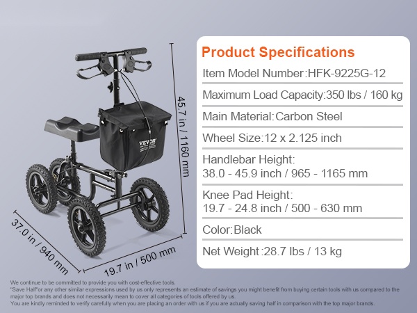 Polvipyörän ergonomia