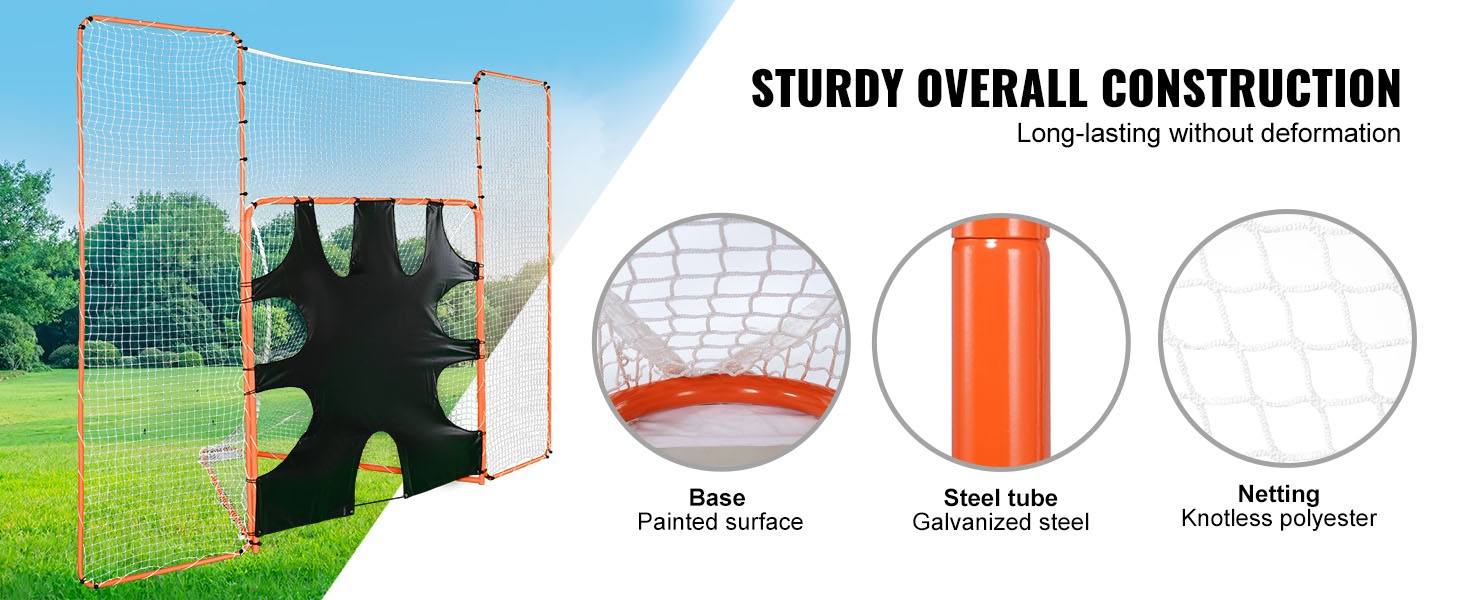 Kannettava lacrosse-verkkosetti