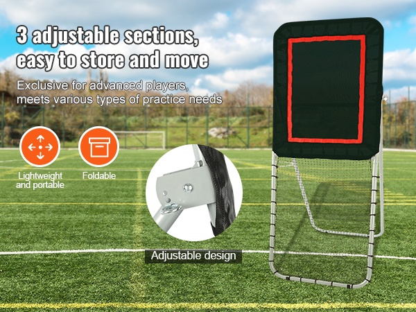 Rebounderin säätöasennot