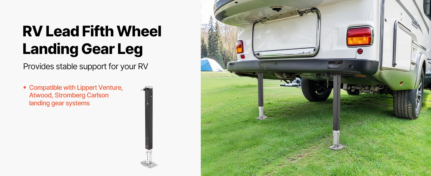 5th wheel -asuntovaunun tukijalka kuva 1