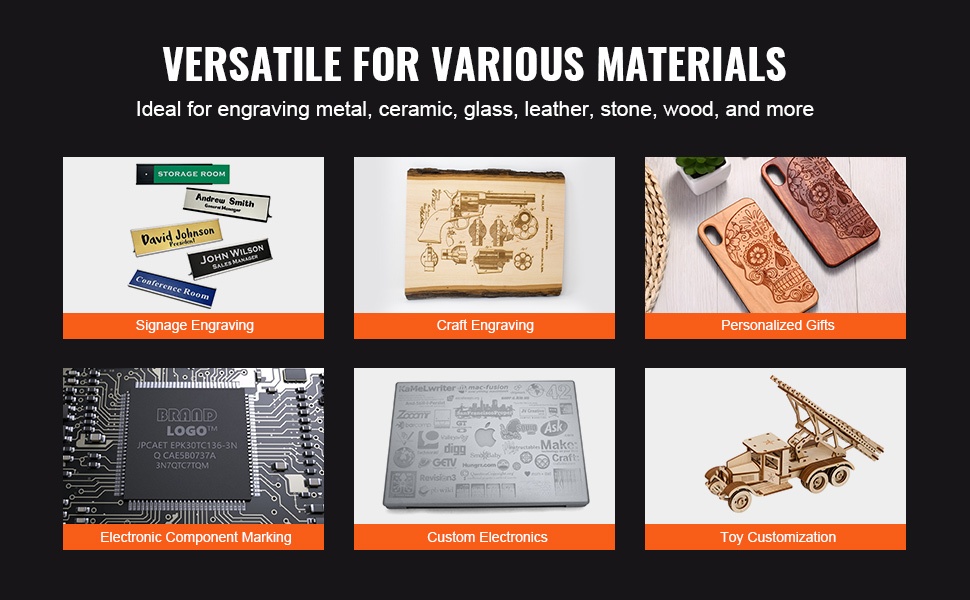 CO2-lasputki erilaisiin kaiverrussovelluksiin