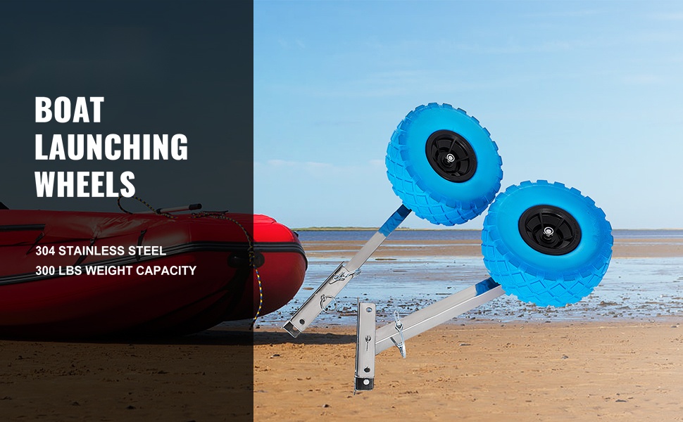 Peräpeilin kuljetuspyörät veneelle