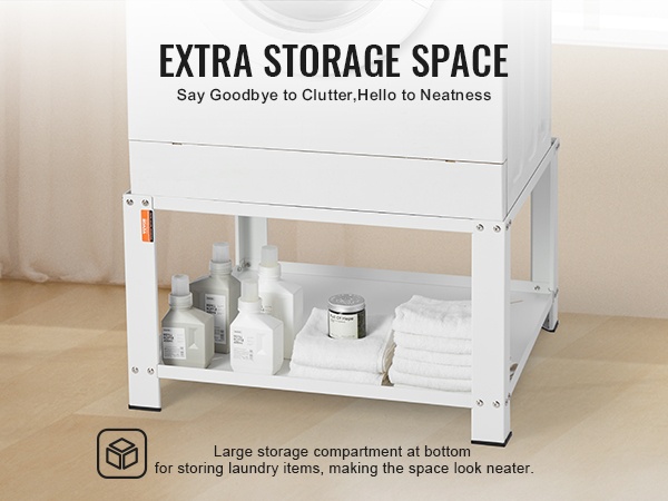 Siivous laitteen alta ja takaa