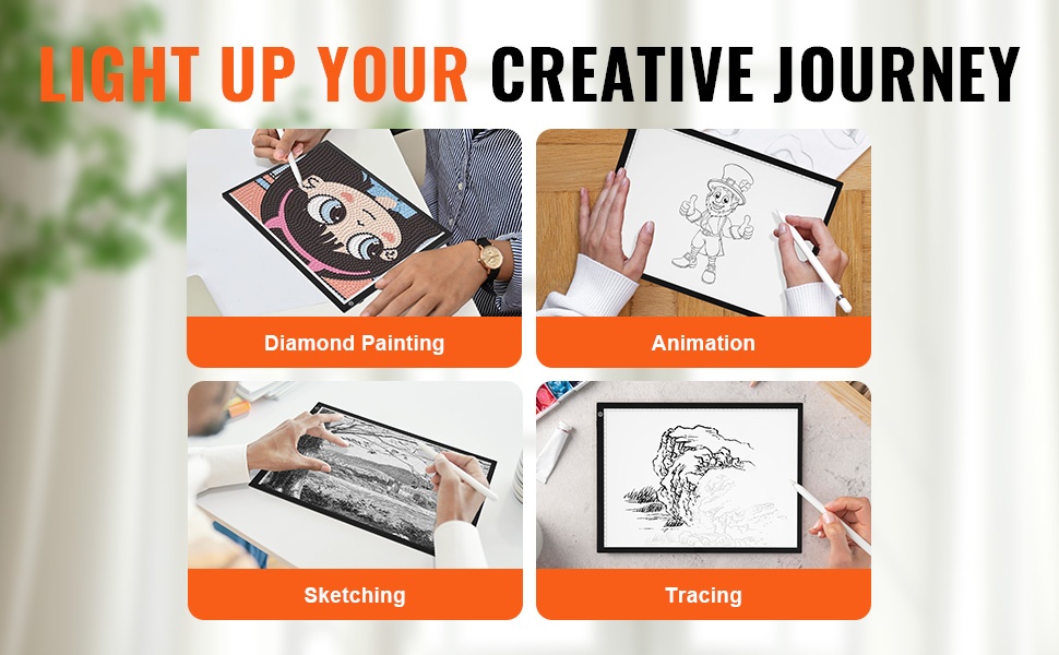 Valopöydän käyttö eri taide- ja käsityöprojekteissa