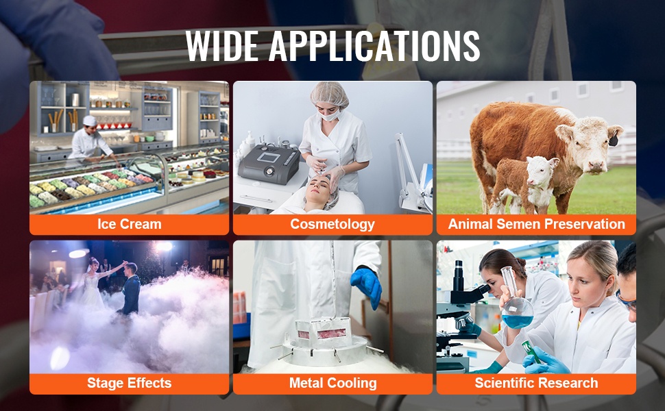 Nestetypensäiliön käyttökohteet