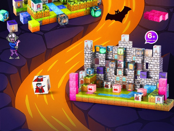 Lapsiystävälliset magneettipalikat