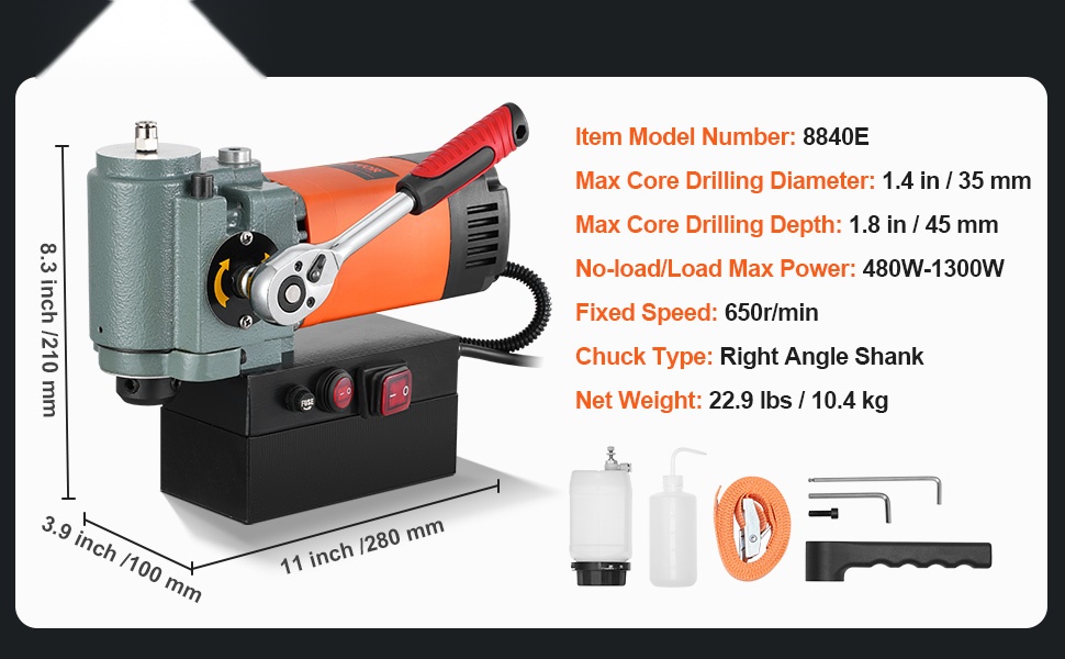 Magneettiporan yksityiskohdat