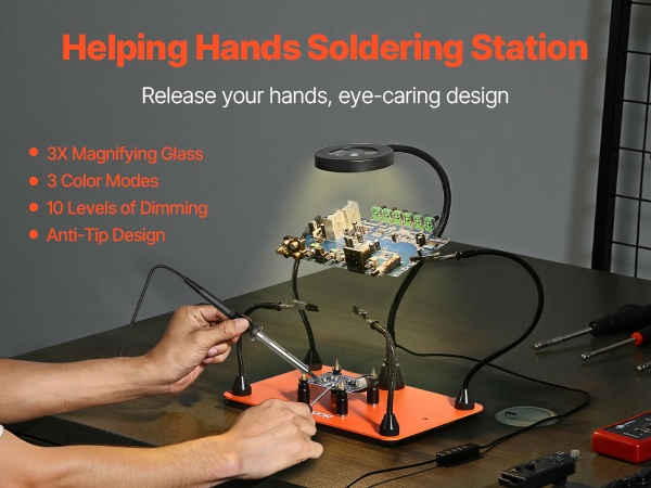 Magneettinen apukäsiasema, kompaktimpi näkymä