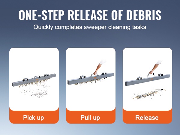 Metalliesineiden kerääminen magneetilla