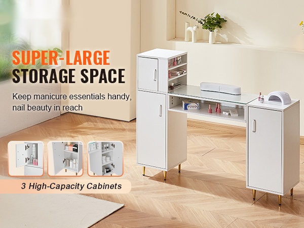 Kompakti manikyyri- ja kynsipöytä