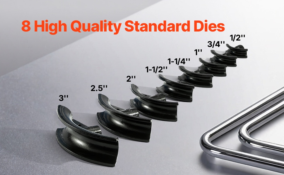 Putkentaivutin ja muotit neliö- ja pyöröputkille