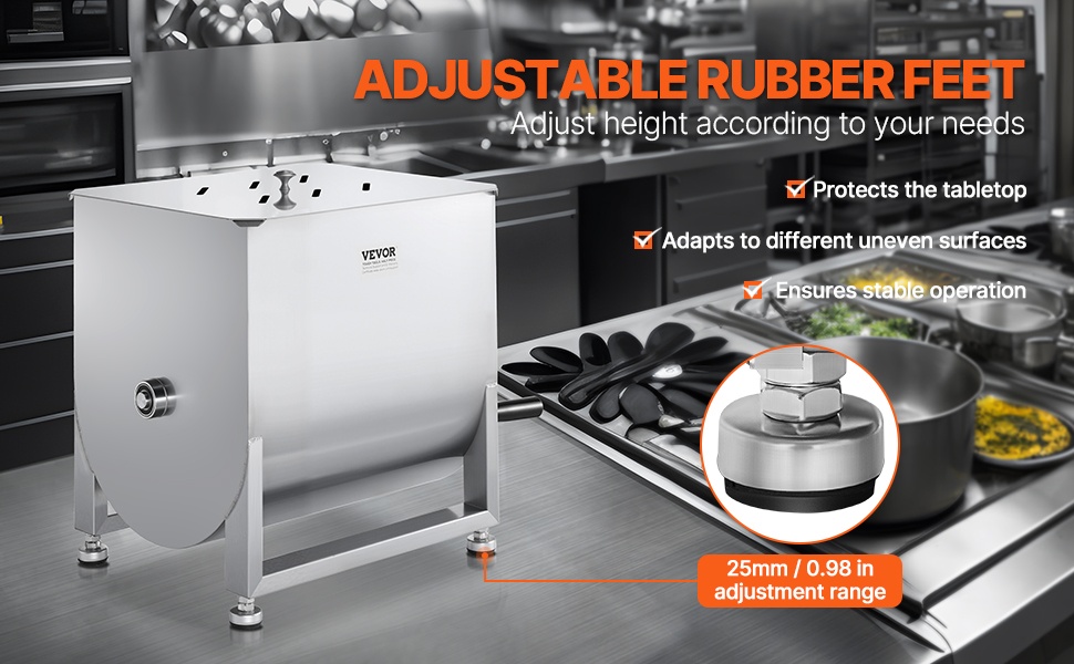 Säädettävät kumijalat