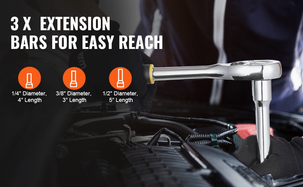 Pidennyskappale ahtaisiin kohteisiin