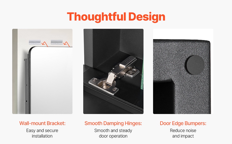 Vaimennetut saranat ja pehmustetut pysäyttimet