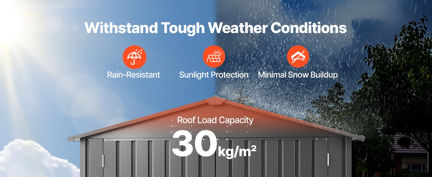 Metallivarasto, katon rakenne