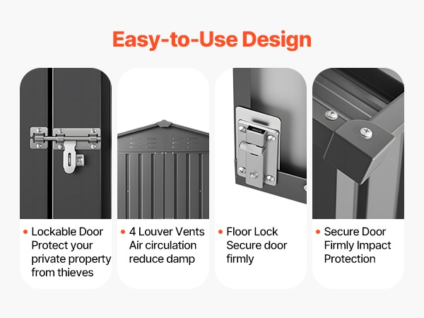 Metallivarasto, oven rakenne