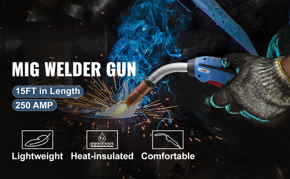 Mig-hitsauspoltin 250A yleiskuva