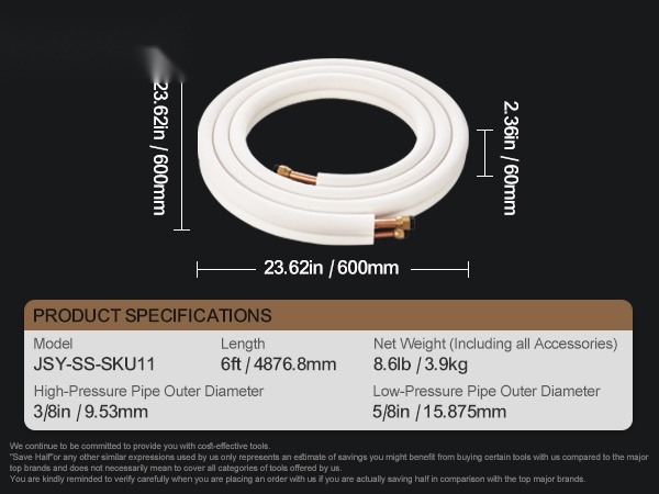 Putkisarjan asennusesimerkki