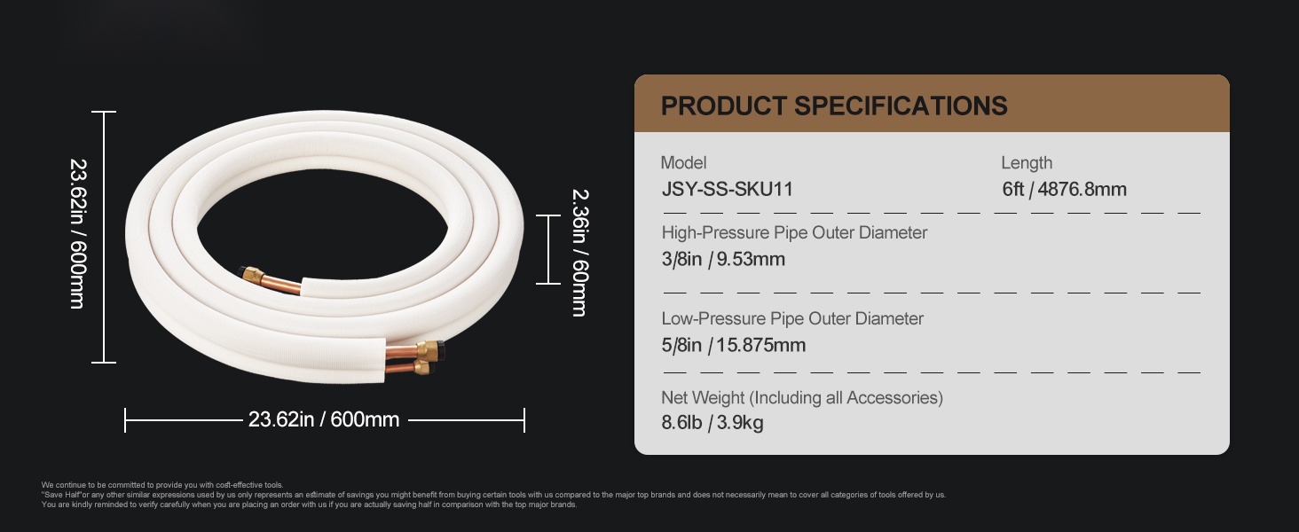 Mini-split-putkisarja kokonaisuutena