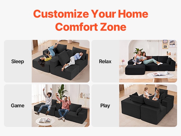 Moduulien yhdistely eri asetteluihin