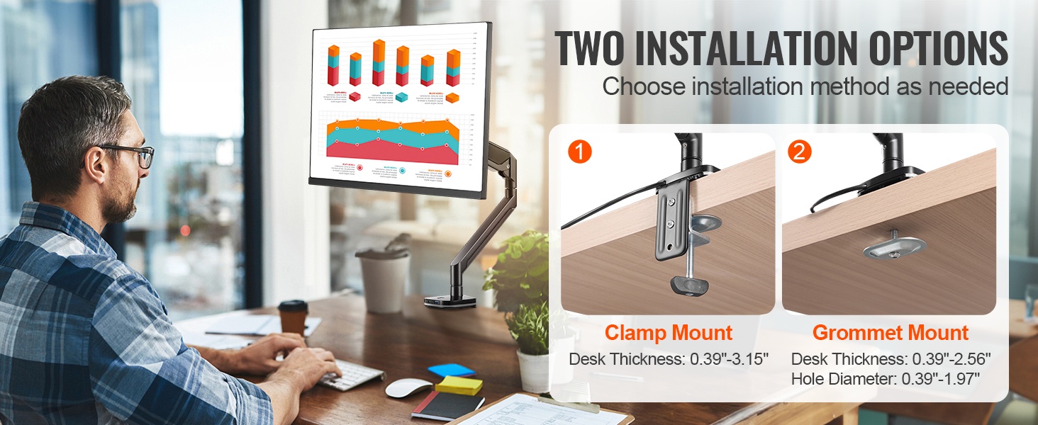 C-puristin- ja läpivientikiinnitys