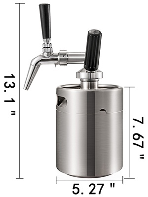 Nitro kahvinkeittimen tekniset tiedot