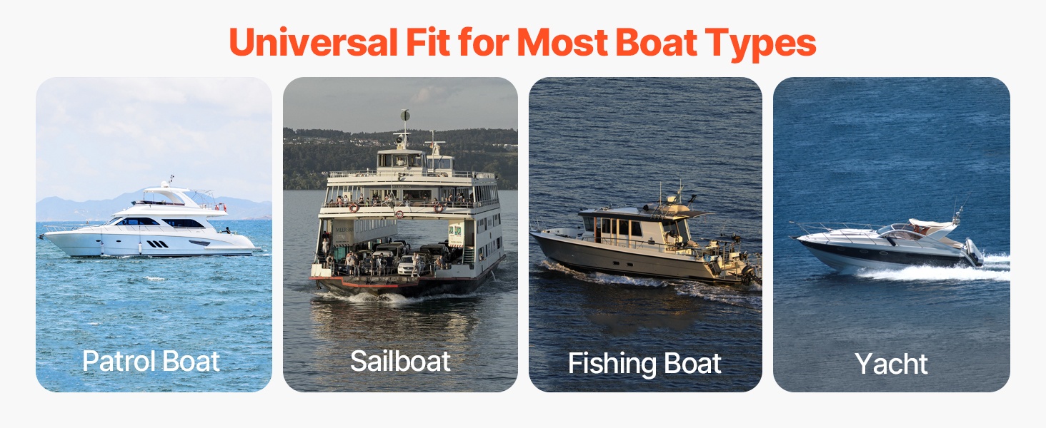 Ohjausjärjestelmän käyttö eri venetyypeissä