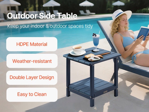 Ulkosivupöytä, lähikuva