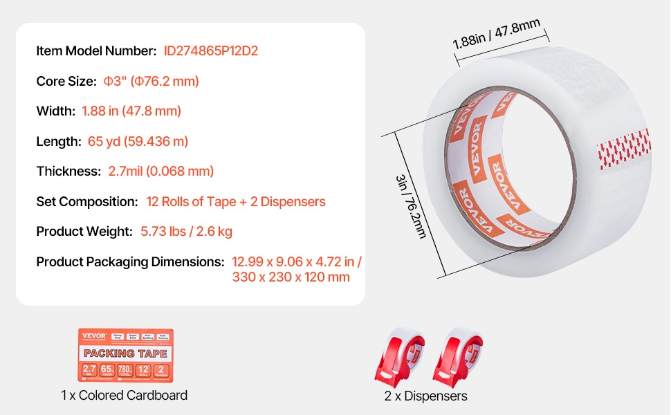Pakkausteippi käytössä