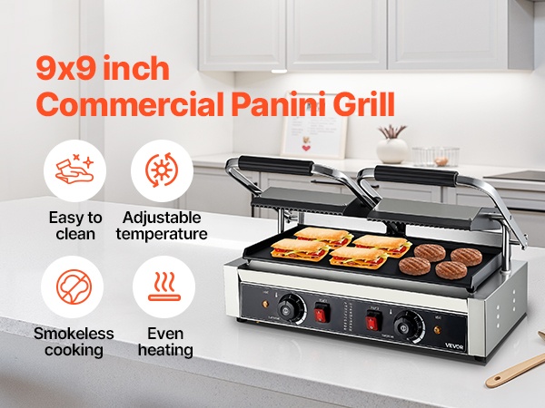 Paninigrilli työtasolla