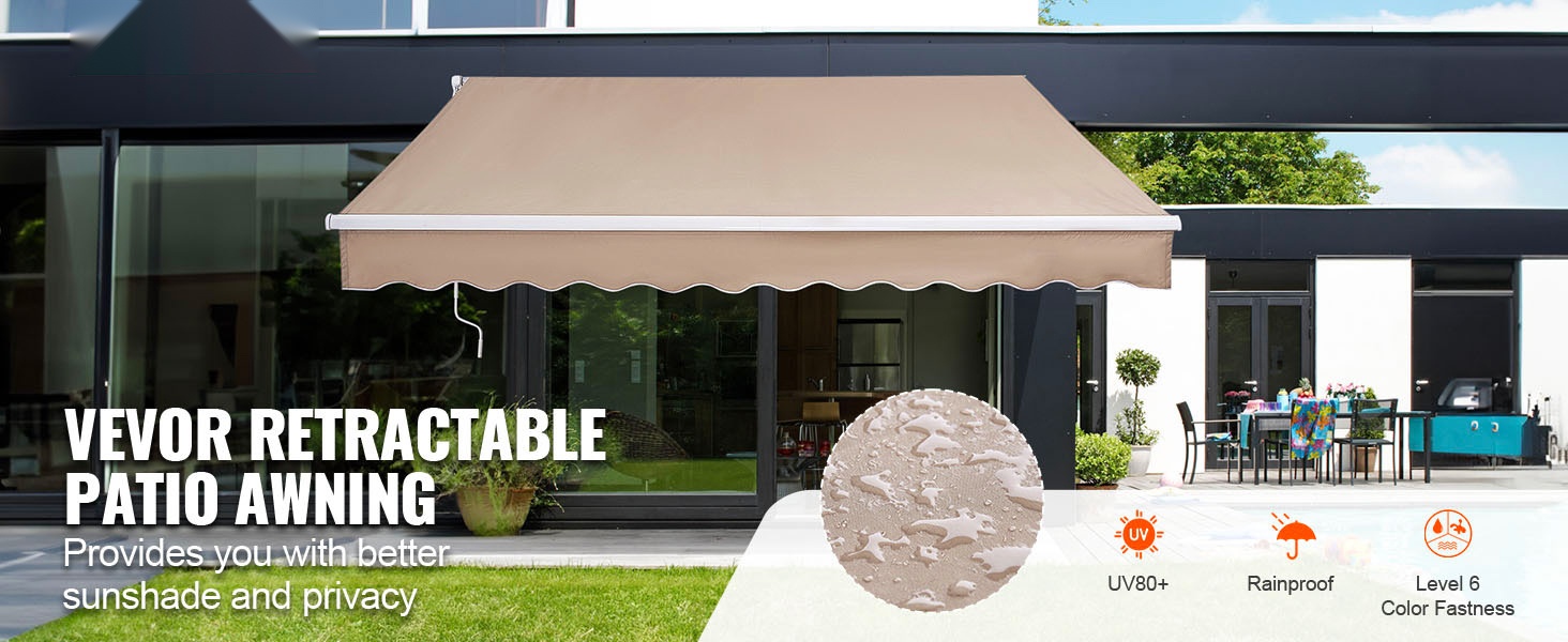 Markiisi terassille 12x10 ft