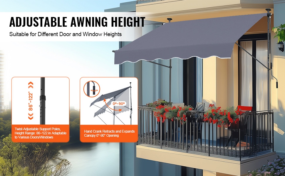 Säädettävä tukipylväs ja korkeussäätö