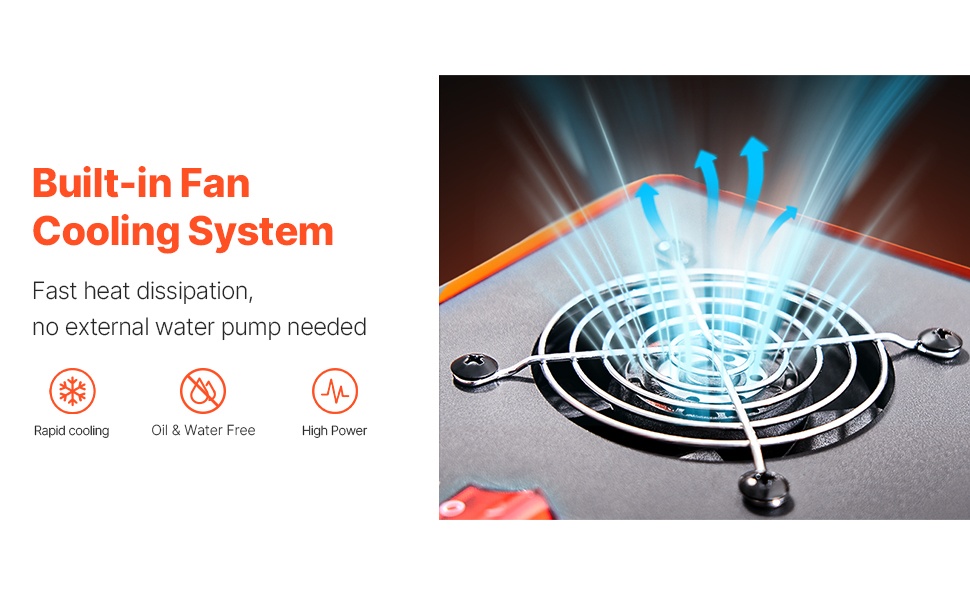 PCP-kompressori tuuletinjäähdytys