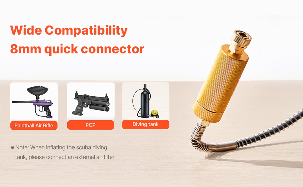 PCP-kompressori laaja yhteensopivuus